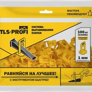 Система выравнивания плитки ( зажим 100шт) Россия Т4Р 2707105