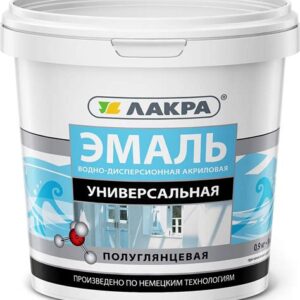 Эмаль акриловая БЕЛАЯ МАТ. универсал. 0