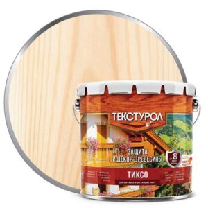 Текстурол тиксо БЕСЦВЕТНЫЙ 3л  ЛАКРА