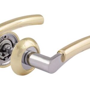 Ручка дверная AL99 А AL(золото/хром) 15396