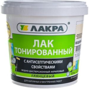 Лак в/д тонированный Бесцв. 0