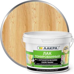 Лак в/д тонированный ОРЕХ 2