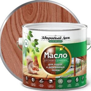 Масло для террас ЛАКРА  МАХАГОН 1