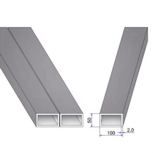 Профиль 100х50х3