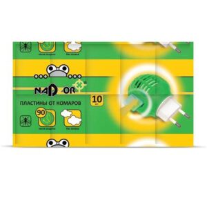 Пластины д/фумигатора NADZOR д/детей без запаха 10шт