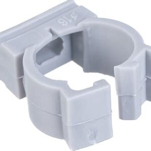 Клипса-(скоба) для труб с фиксатором  D16мм