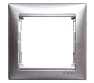 Рамка 1-м Valena алюмин. Leg 770151