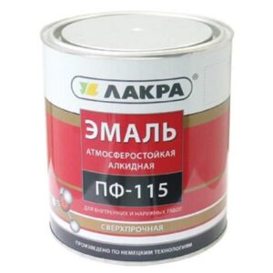 Эмаль ПФ-115 желтый 2кг ЛАКРА