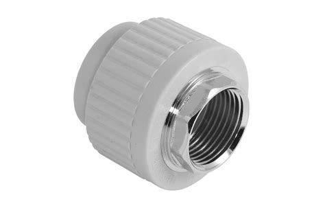 Муфта комб. с/вн.резьбой 40х11/2" под ключ белая 554480