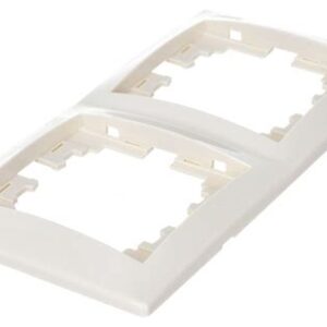 Рамка 2-м Мира верт. крем Lezard 701-0300-152