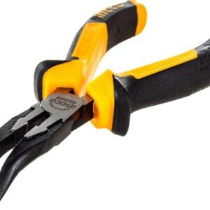 Тонкогубцы 160мм (изогнутые губки) двухкомпон. рукоят. 3501041