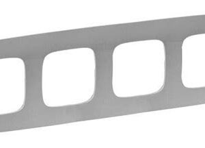 Рамка 4-м Valena Allure универс.алюмин.  Leg 754394