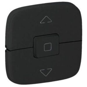 Панель лицевая Valena Allure для 1-м телеф./информацион. розеток антрацит. Leg 755418