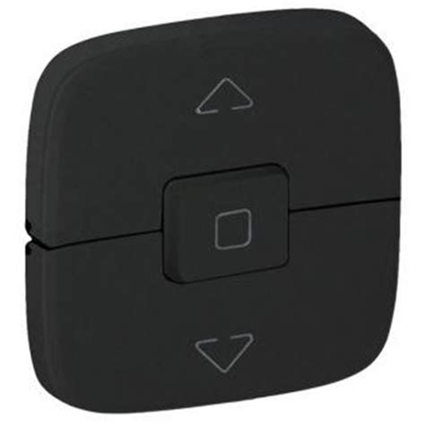 Панель лицевая Valena Allure для 1-м телеф./информацион. розеток антрацит. Leg 755418