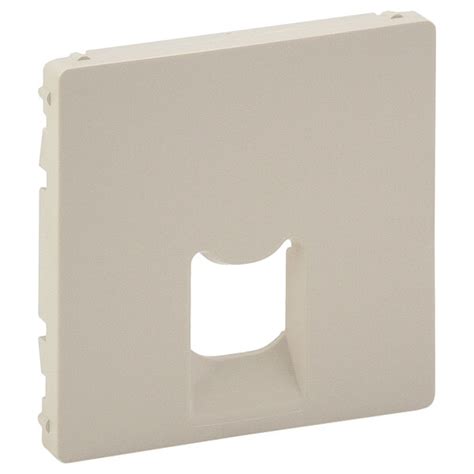 Панель лицевая Valena Life для 1-м телеф./информацион. розеток сл. кость Leg 755411