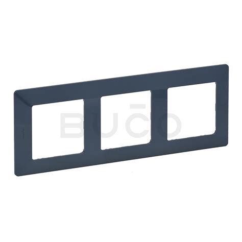 Рамка 3-м Valena Life универс. лазурь Leg 754093