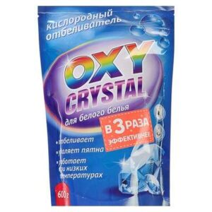 Отбеливатель кислородный SELENA Oxy cristal (д/белого белья) 600г 2580117