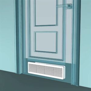 Решетка дверная белая 4513ДП