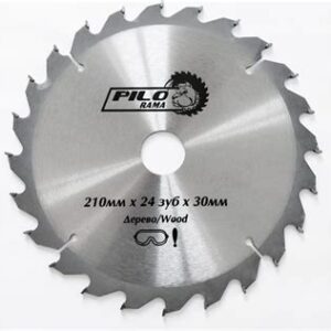 Диск пильный 210х30х24 зуб.