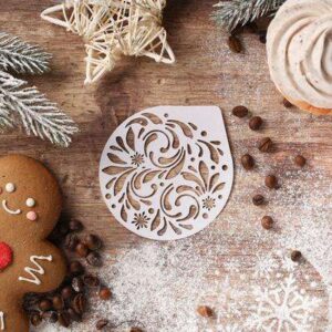 Трафарет д/кофе  9