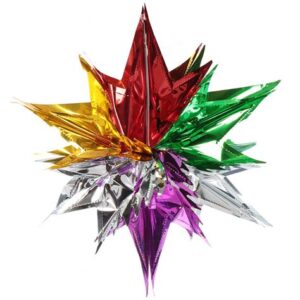 Гирлянда-подвеска 33х30см "ЗВЕЗДА" ПВХ 377-303