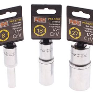 Головка глубокая 1/2" 10мм 6 гр PRO STARTUL 52110