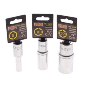 Головка глубокая 1/2" 13мм 6 гр PRO STARTUL 52113