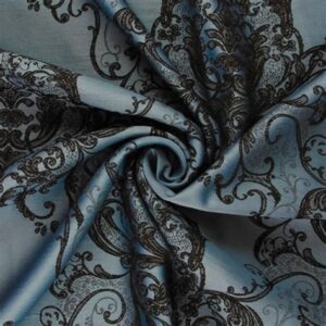 Портьера МОНАКО 180х260 синий ГП