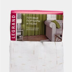 Изделие ЛЕН 300х260 с утяжелит. белый с золотом ГП