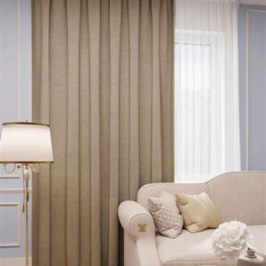 Портьера КАНВАС 150х260 Латте ГП