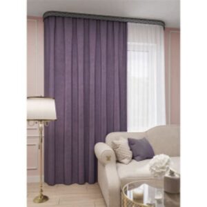 Портьера КАНВАС 150х260 Лаванда ГП