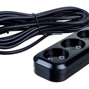 Удлинитель сетевой LUX У3-0 3-местный б/заз. 250В 10А