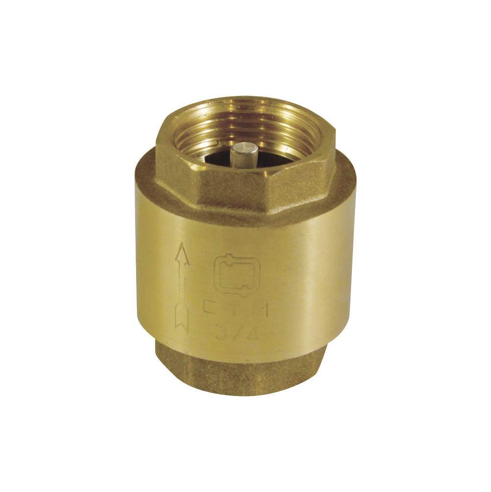 Обратный клапан 3/4" пластик. шток