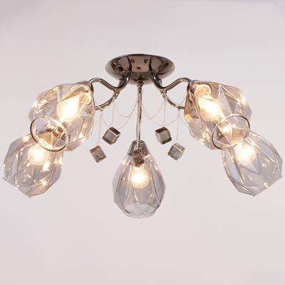 Люстра 8929/5 65х65х25см 40Вт (черный/хром) 5421273