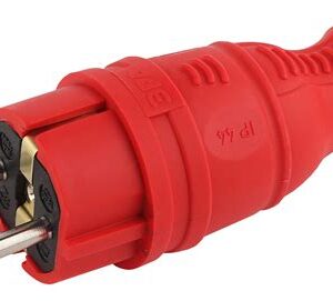 Гнездо ERA V8 RED евро каучук 16A
