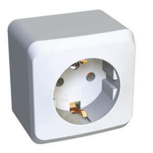 Розетка3-м ОП Этюд 16А б/з бел. SchE РА16-009В 401795