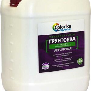 Грунтовка "Colorika Aqua"универсальная глубокого проникновения 10кг 10495