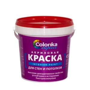 Колер-краска "Colorika Aqua"синяя 0