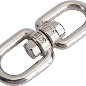 Кольцо с вертлюгом 6 мм  (1645  6028