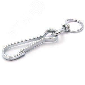 Карабин пружинный тип А 1529 40мм 9703