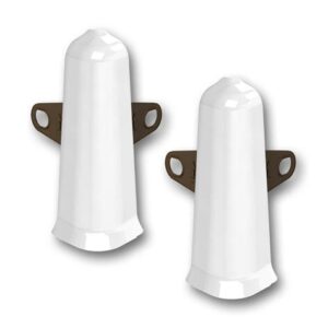 Угол наружный Д85-001 Белый ИДЕАЛ 85001