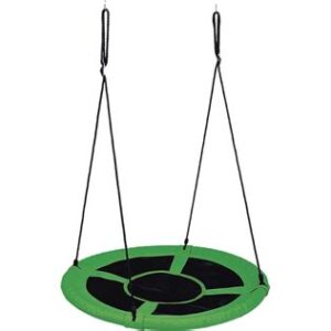 Качели ЧУДЕСНЫЙ САД "Корзинка"зелен.черные нагр.100кг