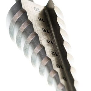 Сверло 4х20мм (9ступ.) по металлу  шаговое "HARDCORE" 142420