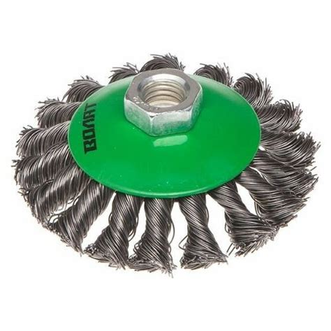 Щетка дисковая косич. 100мм/М14 GEPARD 0885100