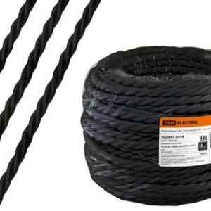 Провод Ретро "Эко"черный  3х2