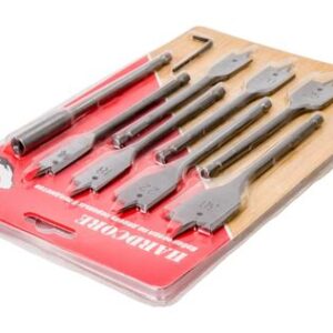 Набор сверл по дереву перовых 9 предм (14-16-18-20-22-25-30х152мм) Hardcоre 160009