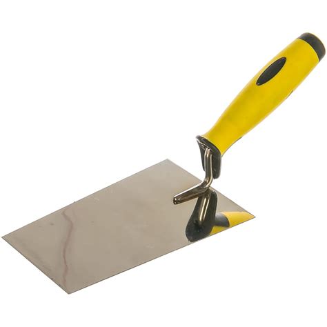 Мастерок штукатура 180мм Профи "трапеция" 05077