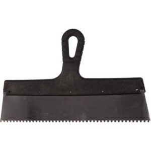 Шпатель нерж зубч с пласт. руч 350 мм 4х4 мм 302355