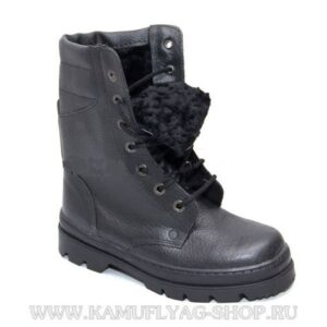 Берцы зимние подкл. натур. мех р.40