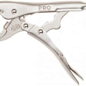 Зажим с фиксатором 165мм удиненные губки PRO STARTUL 605301